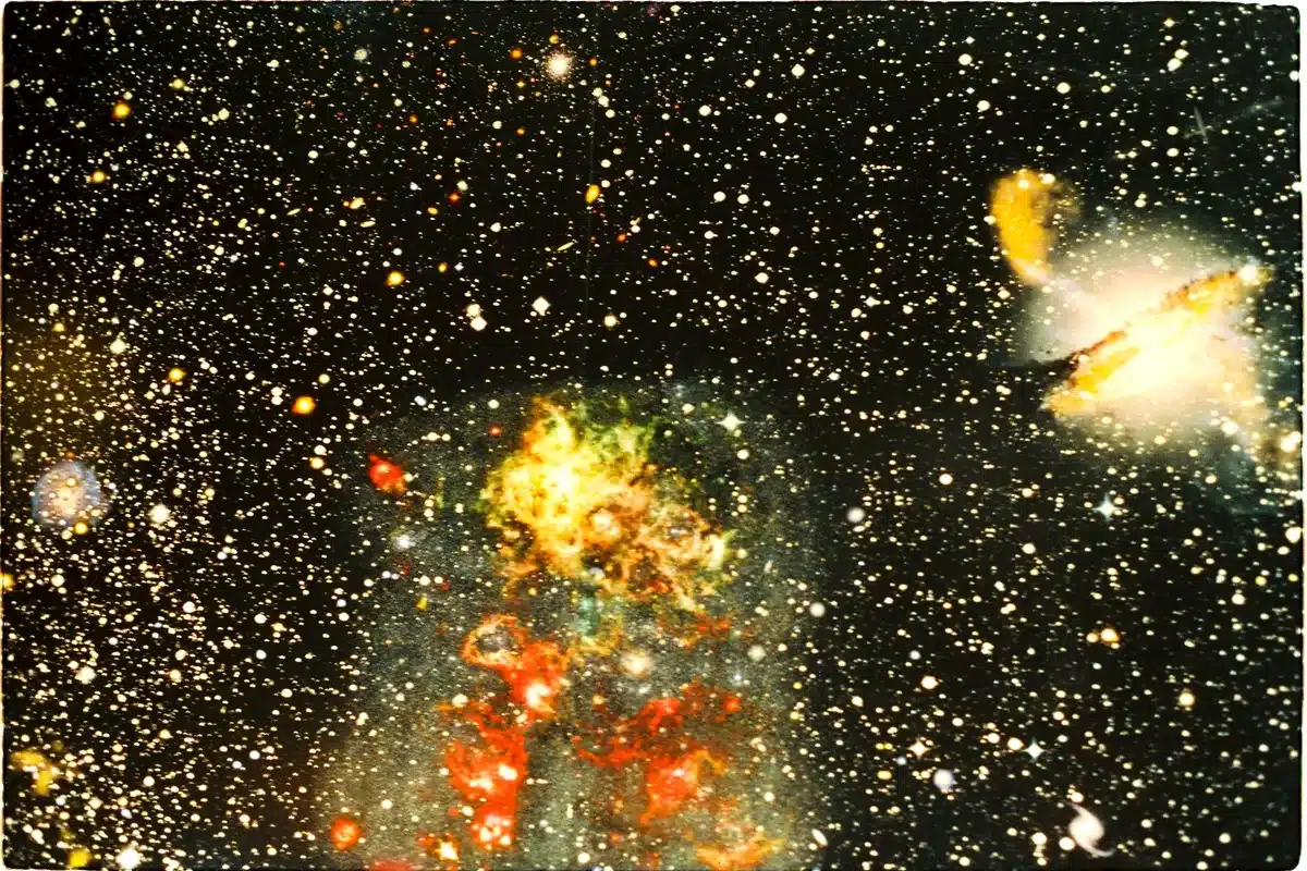 Hubble space telescope galaxy merger massive black hole cosmic jet stream stars
